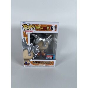 Funko Pop Dragon Ball Super Goku Ultra Instinct Kamehameha NYCC Exclusive #1211